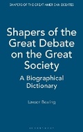 Cover: Shapers of the Great Debate on the Great Society - Greenwood Press