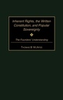 Cover: Inherent Rights, the Written Constitution, and Popular Sovereignty - Praeger Publishers Inc