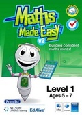 Cover: Maths Made Easy CD-Rom Series: Level 1 - Nightingale Press