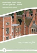 Cover: Government, Public Policy and Management: a Reader: Volume 2 - SPSW Publishing