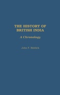 Cover: The History of British India - Praeger Publishers Inc
