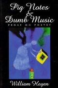 Cover: Pig Notes & Dumb Music - BOA Editions, Limited