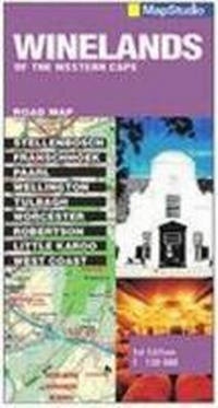 Abbildung von: Winelands of the Western Cape Road Map - Map Studio