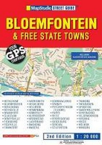 Abbildung von: Street guide Bloemfontein & Free State Towns - Map Studio