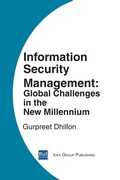 Cover: Information Security Management-Global Challenges In The New Millennium - IGI Publishing