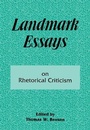 Cover: Landmark Essays on Rhetorical Criticism - Lawrence Erlbaum Associates Inc