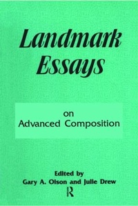 Enlarge image Cover: Landmark Essays on Advanced Composition - Lawrence Erlbaum Associates Inc