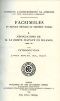 Cover: Negociations De M Le Comte D'Avaux En Irlande (1689-90), Reflex - Irish Manuscripts Commission