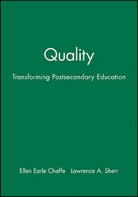 Enlarge image Cover: Quality - Jossey-Bass