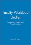 Cover: Faculty Workload Studies - Jossey-Bass