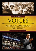 Cover: Voices of the African American Experience [3 volumes] - Greenwood Press