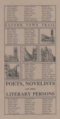 Abbildung von: Oxford Town Trail: Poets, Novelists and Other Literary Persons - Heritage Tours Publications