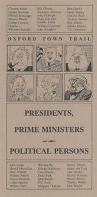 Abbildung von: Oxford Town Trail: Presidents, Prime Ministers and Other Political Persons - Heritage Tours Publications