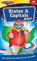 Cover: States & Capitals Rap [with Book(s)] - Rock 'n Learn