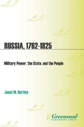 Cover: Russia, 1762-1825 - Praeger Publishers Inc