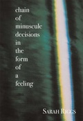 Cover: Chain of Minuscule Decisions in the Form of a Feeling - Reality Street Editions