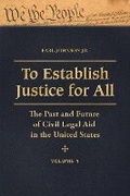 Cover: To Establish Justice for All - Praeger Publishers Inc
