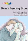 Cover: Ron's Feeling Blue - Books Beyond Words
