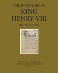 Cover: The Inventory of King Henry VIII - Harvey Miller Publishers