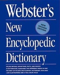 Cover: Webster's New Encyclopedic Dictionary - Black Dog & Leventhal Publishers