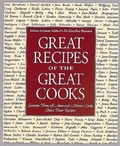 Cover: Great Recipes of the Great Cooks - Black Dog & Leventhal Publishers