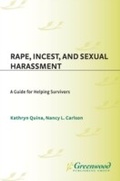 Cover: Rape, Incest, and Sexual Harassment - Praeger Publishers Inc