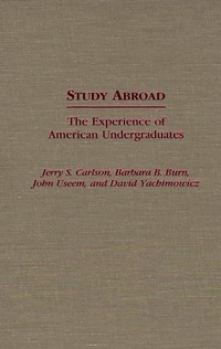Enlarge image Cover: Study Abroad - Praeger Publishers Inc