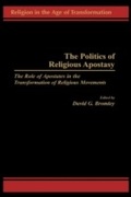 Cover: The Politics of Religious Apostasy - Praeger Publishers Inc