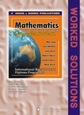 Cover: Mathematical Studies SL Worked Solution Manuals - Haese & Harris Publications
