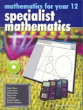 Cover: Specialist Mathematics: Year 12 Part 2 - Haese & Harris Publications