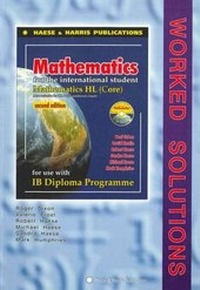 Enlarge image Cover: Mathematics HL Core - Haese & Harris Publications