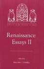 Cover: Renaissance Essays II - University of Rochester Press