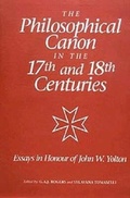 Cover: The Philosophical Canon in the Seventeenth and Eighteenth Centuries - University of Rochester Press