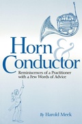 Cover: Horn and Conductor - University of Rochester Press