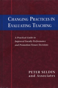 Enlarge image Cover: Changing Practices in Evaluating Teaching - Jossey-Bass