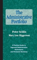 Cover: The Administrative Portfolio - Jossey-Bass