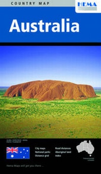 Abbildung von: Australia deluxe r/v (r) hema-UITV. - Hema Maps Pty.Ltd