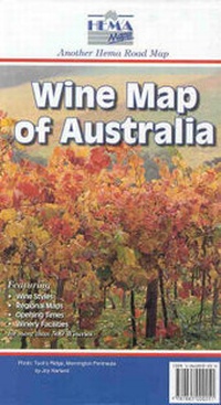 Abbildung von: Australia-wine-map-r/v-hema - Hema Maps Pty.Ltd