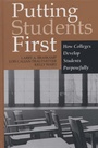 Cover: Putting Students First - Anker Publishing Co