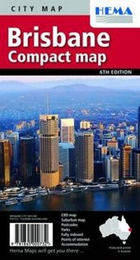 Abbildung von: Brisbane Compact Map - Hema Maps Pty.Ltd