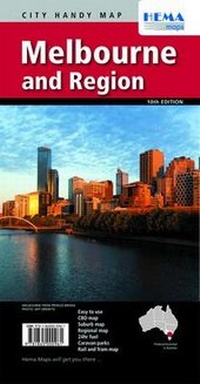 Abbildung von: Melbourne and Region - Hema Maps Pty.Ltd
