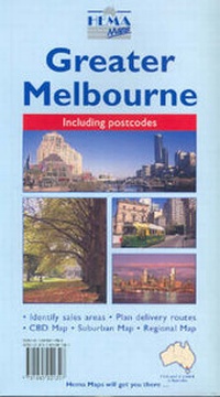 Abbildung von: Greater Melbourne 2011 - Hema Maps Pty.Ltd