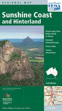 Abbildung von: Sunshine Coast & Hinterland r/v (r) hema - Hema Maps Pty.Ltd