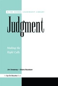 Cover: Judgement - Eye On Education, Inc