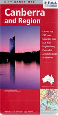 Abbildung von: Canberra and City - Hema Maps Pty.Ltd