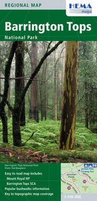 Abbildung von: Barrington Tops - Hema Maps Pty.Ltd