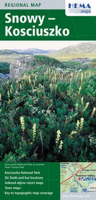 Abbildung von: Snowy-Kosciuszko - Hema Maps Pty.Ltd
