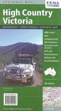 Abbildung von: High Country Victoria - Hema Maps Pty.Ltd