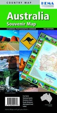 Abbildung von: Australia Souvenir r/v (r) hema-UITV. - Hema Maps Pty.Ltd