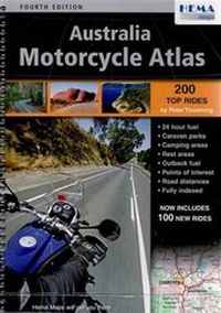 Abbildung von: Australia Motorcycle Atlas - Hema Maps Pty.Ltd
